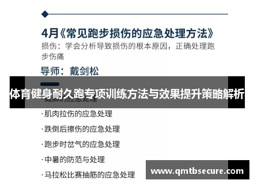 体育健身耐久跑专项训练方法与效果提升策略解析 体育健身耐久跑专项训练方法与效果提升策略解析